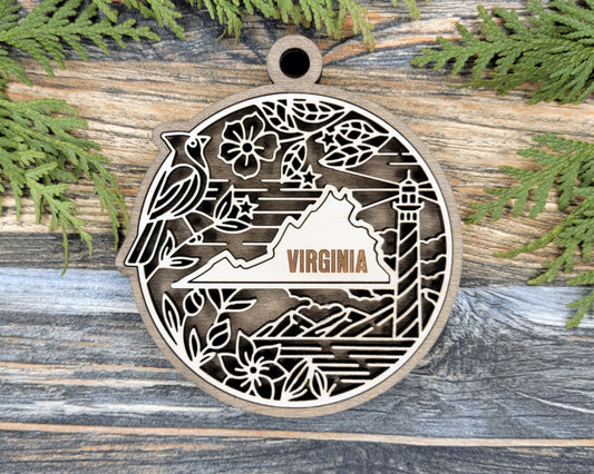 Virginia State Heritage Ornament