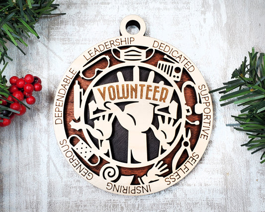 First Responder: Volunteer Ornaments
