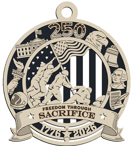 World War II - 250 Heritage Icon Ornament
