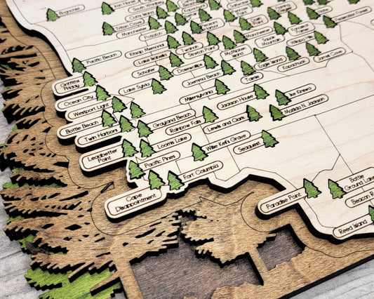 Washington State Park Map