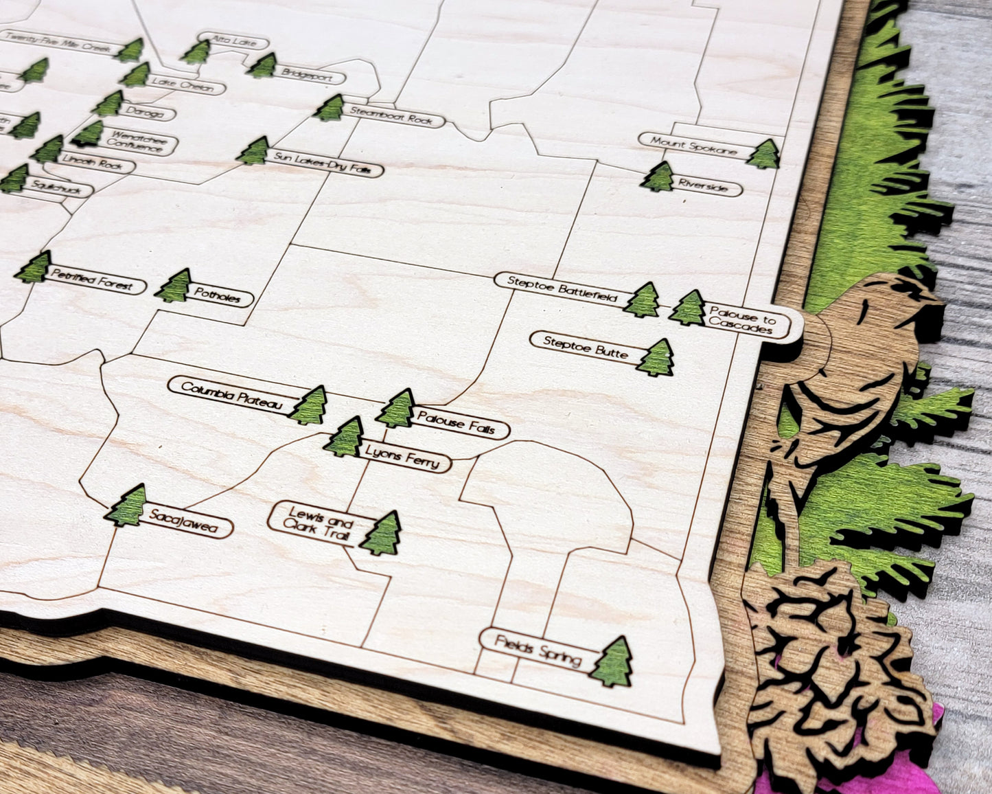 Washington State Park Map