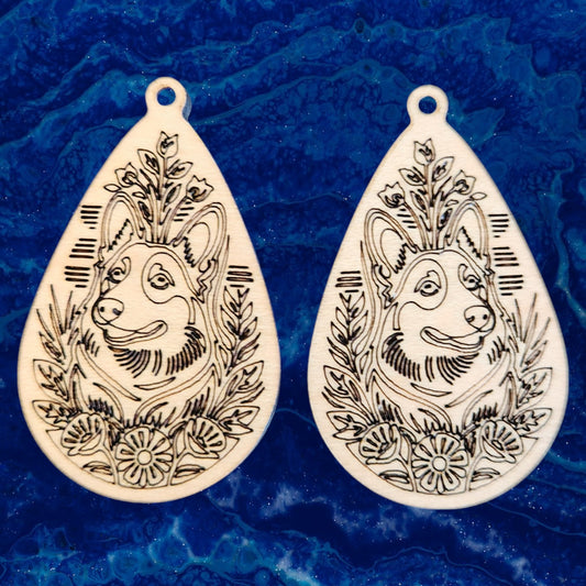 Pembroke Welsh Corgi Earrings