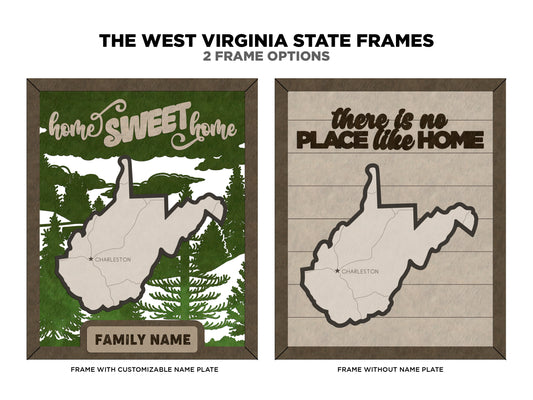West Virginia State Frame