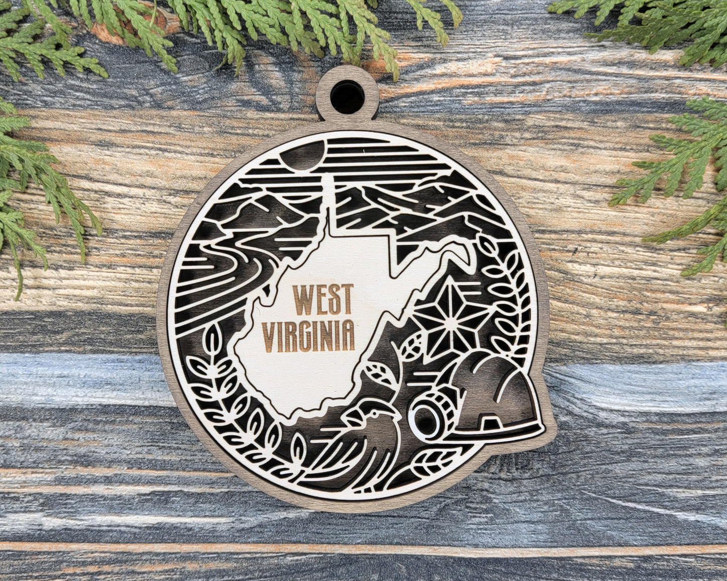West Virginia State Heritage Ornament
