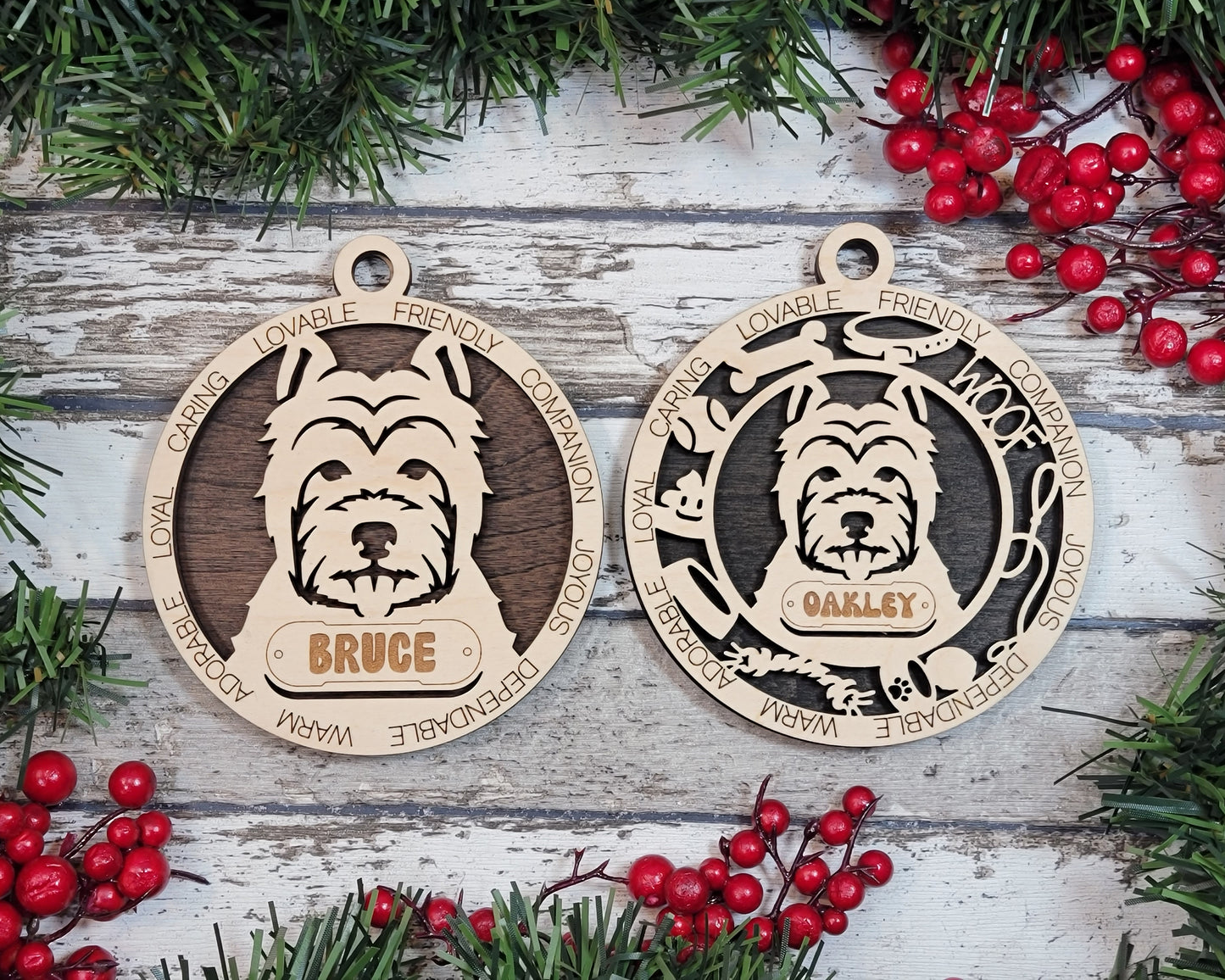 Adorable Dog Ornaments Pack 1