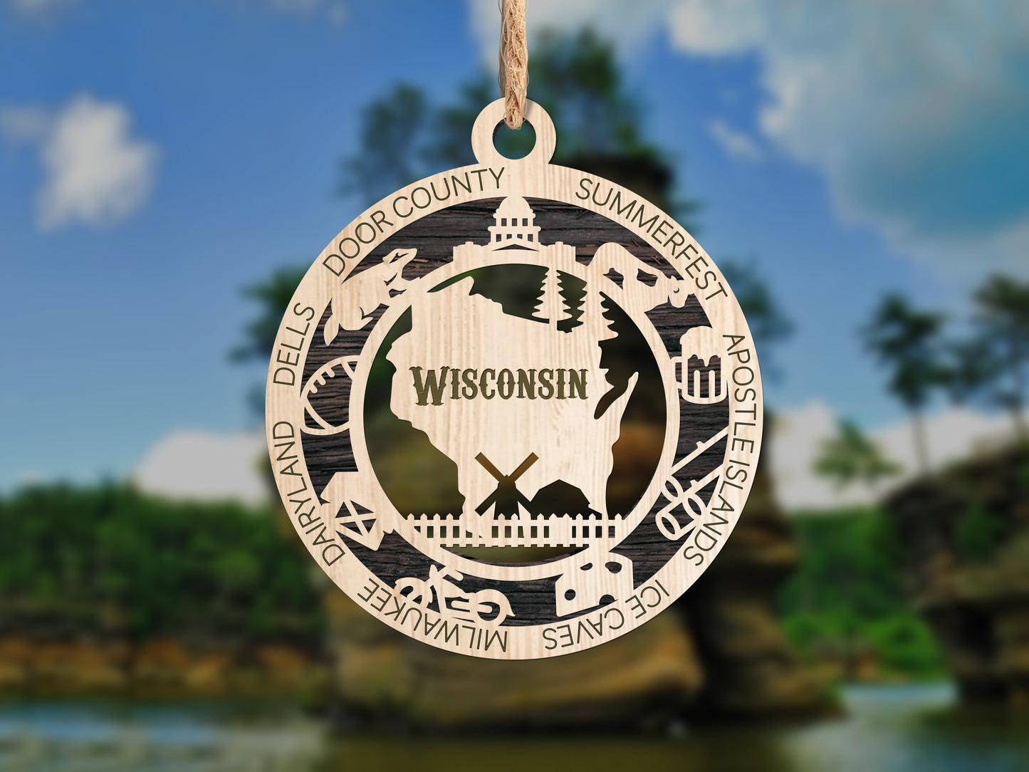 US State Ornaments