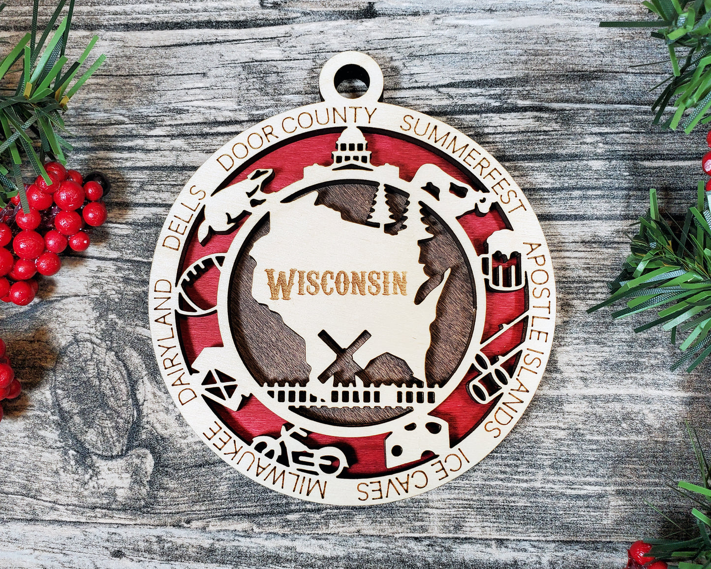 Wisconsin State Ornament (51)