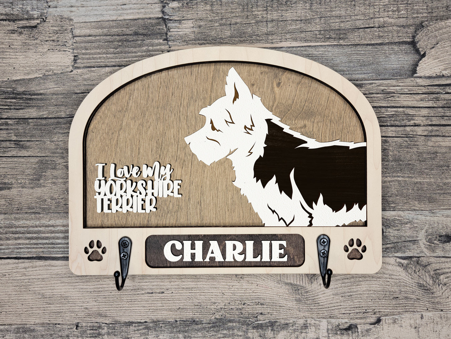 Yorkshire Terrier (Yorkie) Leash Holder (107)