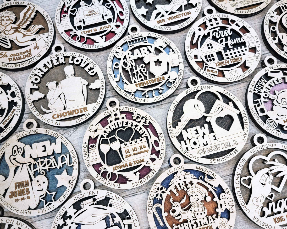 Milestones and Memories Ornament Collection