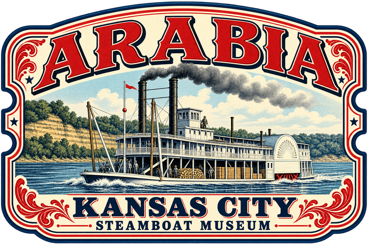 Arabia Steamboat Museum Magnet Collection