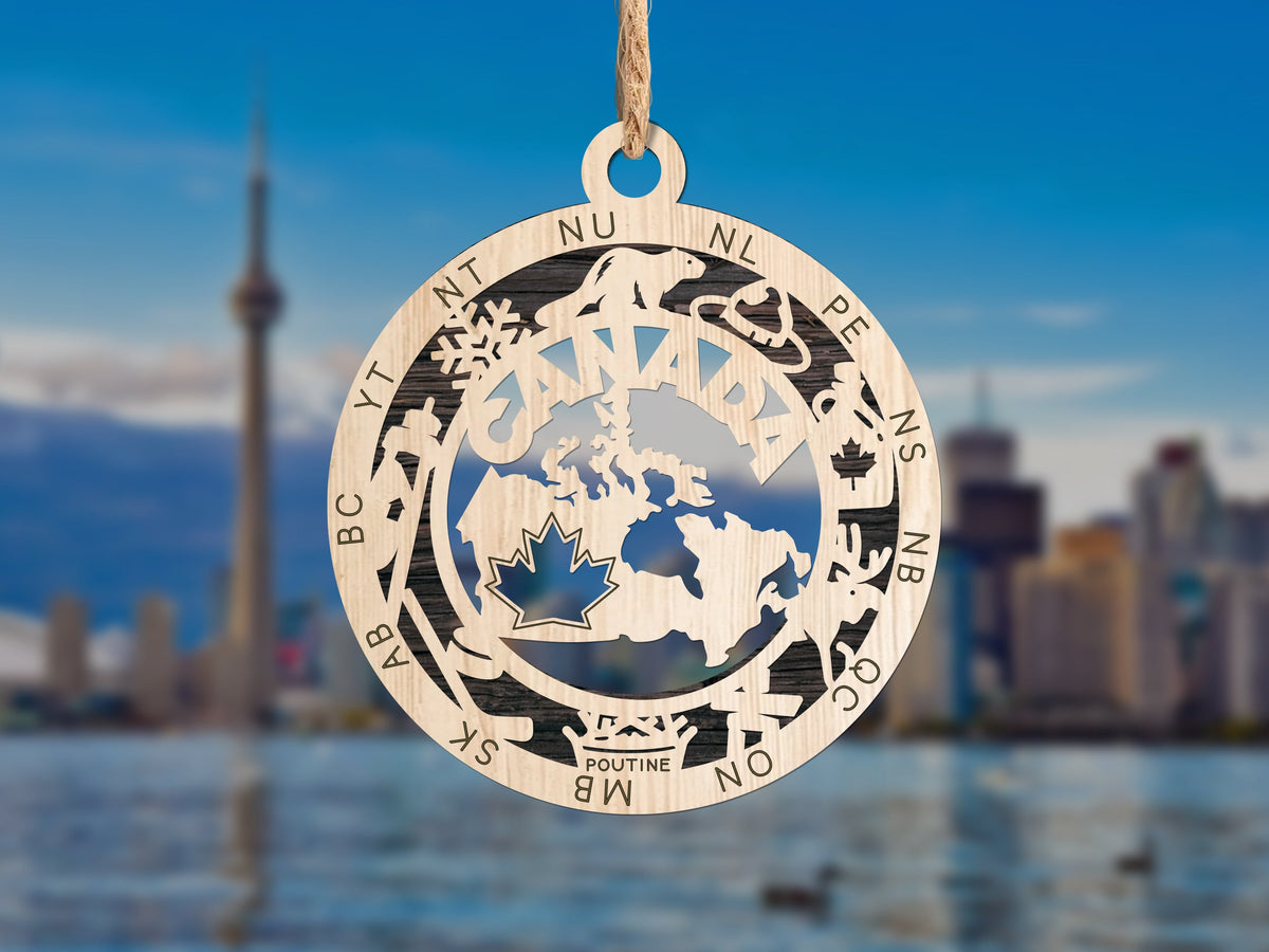 Canadian Provincial Ornaments