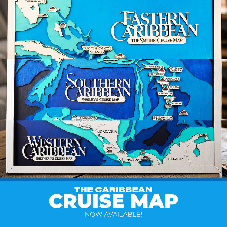 Caribbean Cruise Maps