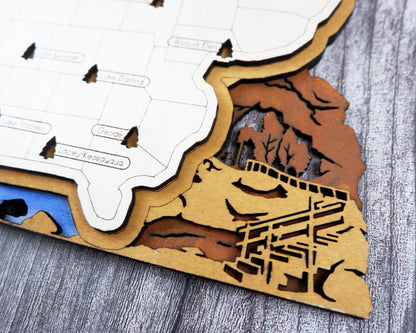 Iowa State Park Map