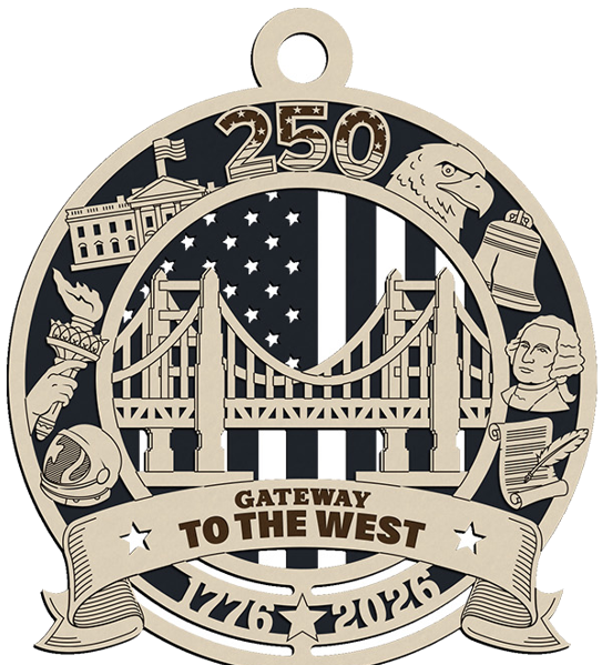 Golden Gate Bridge - 250 Heritage Icon Ornament