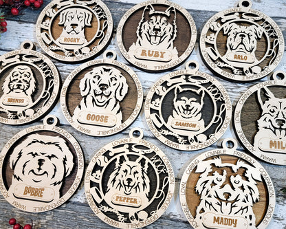 Adorable Dog Ornaments Pack 1