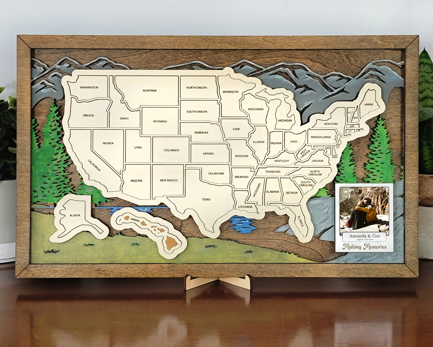 Travel Tracking Map