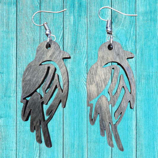 Crow Earring Style 01