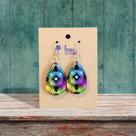 Rainbow Boho Earrings