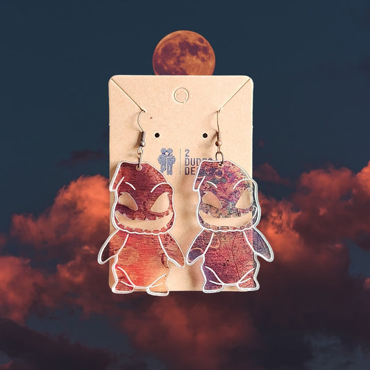 Halloween Ghost Dangle Earrings