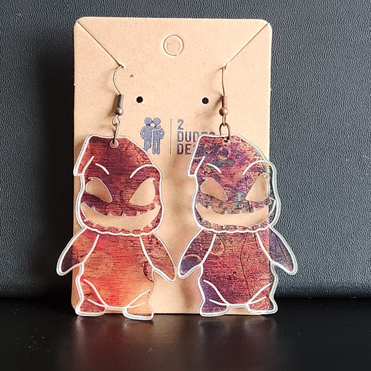 Halloween Ghost Dangle Earrings