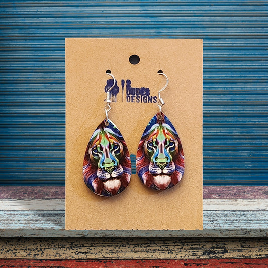 Lion Earrings