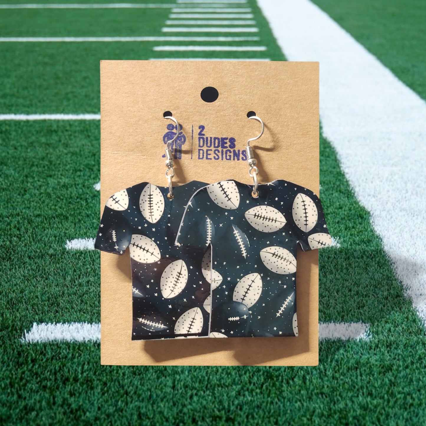 Football Jersey Earrings