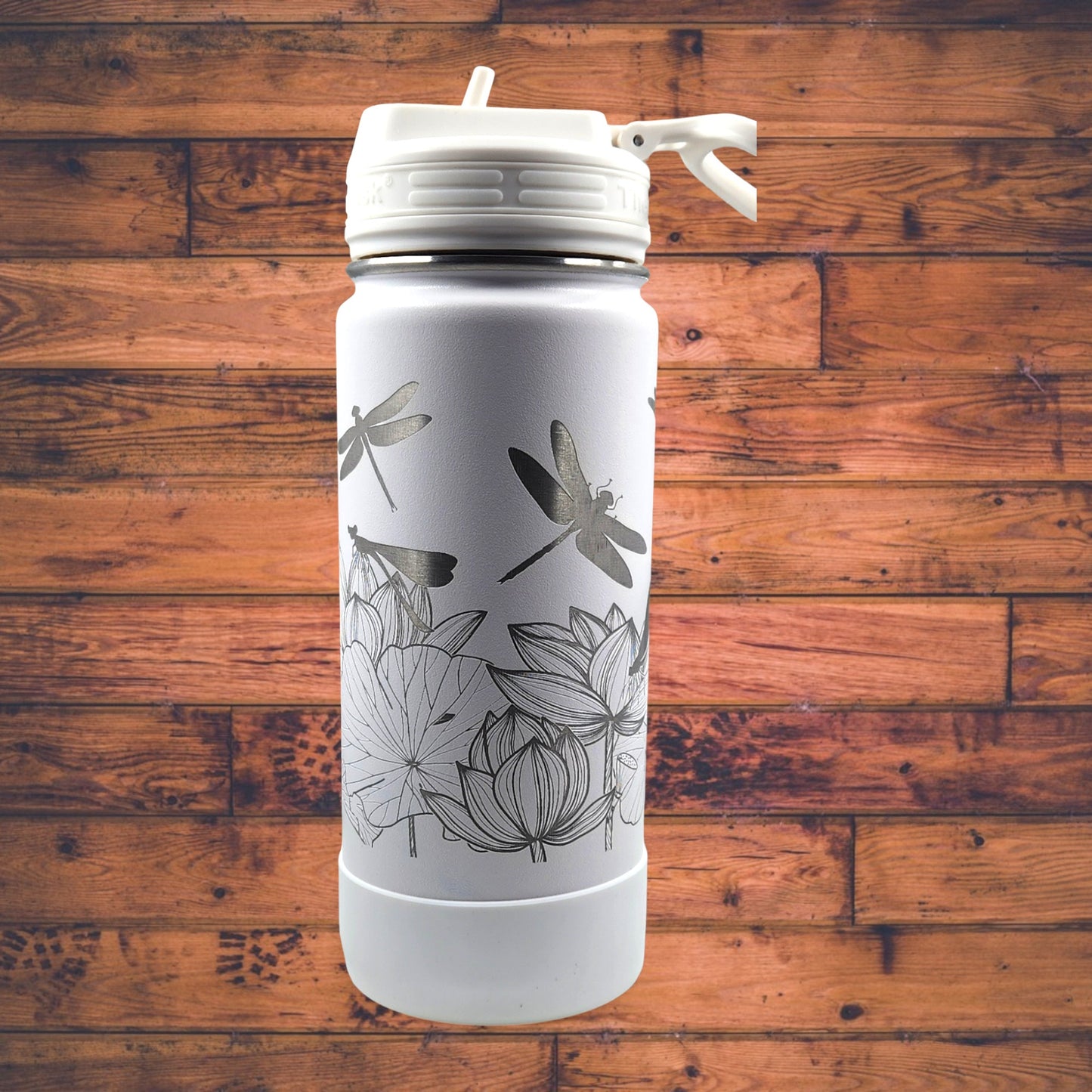 White Dragonfly Tumbler