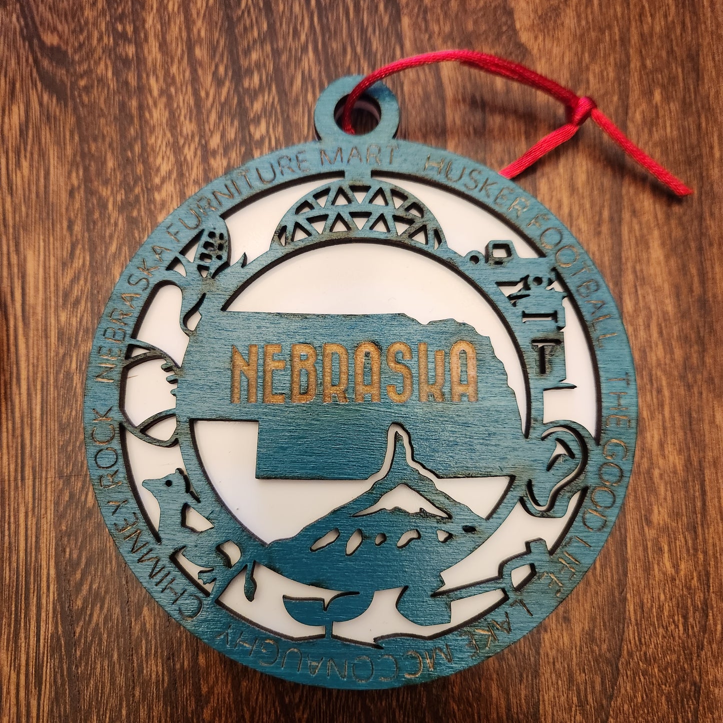 NE State Ornament