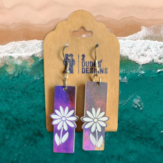 Flower Acrylic Dangle Earrings 6