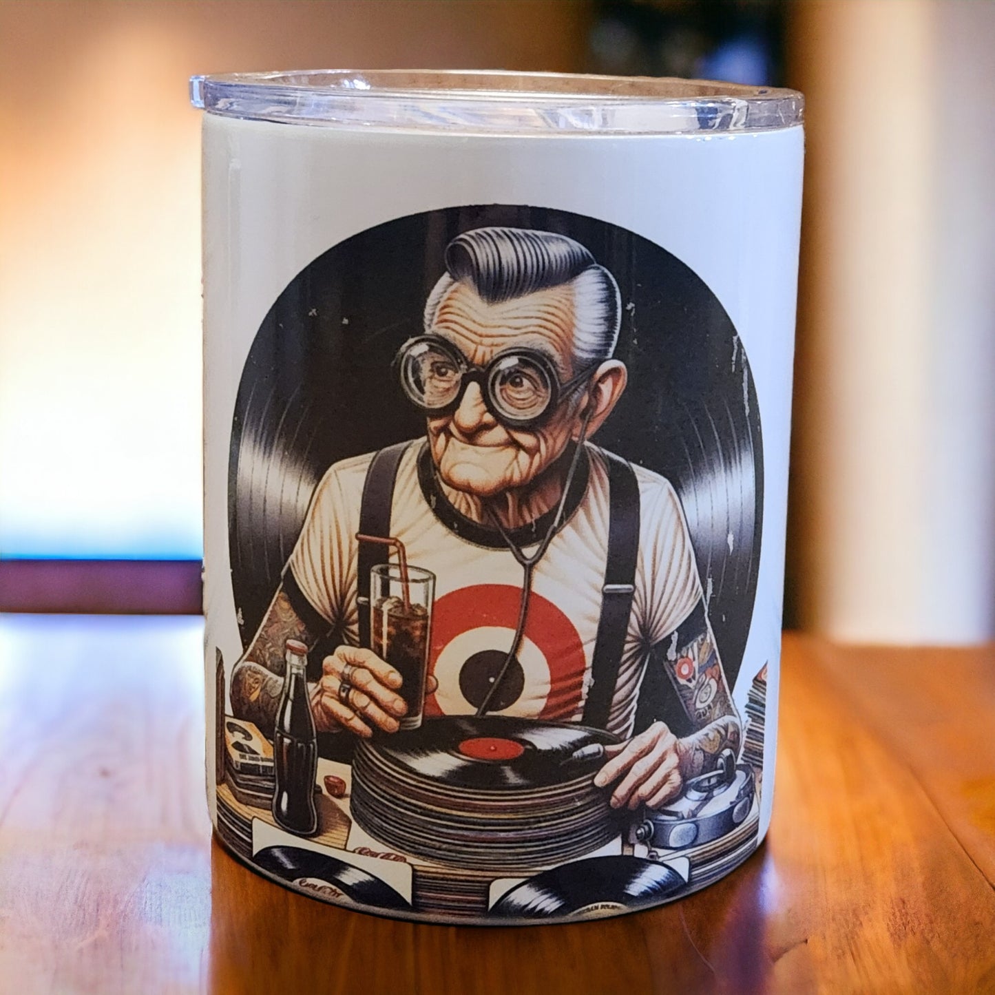 Elderly Man Spin Doctor Fun Mug