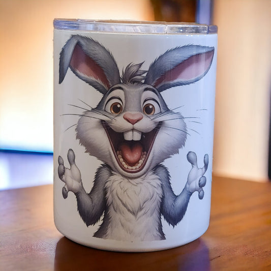 Happy Rabbit Fun Mug