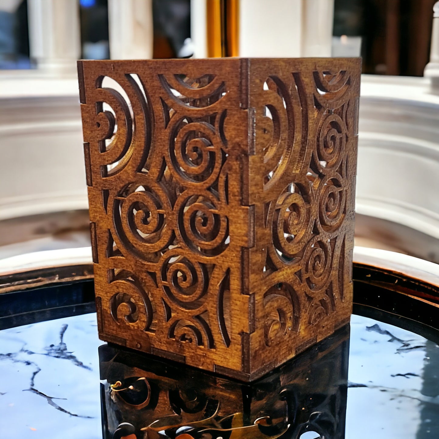 Laser Engraved Pencil/Pen/Remote Holder