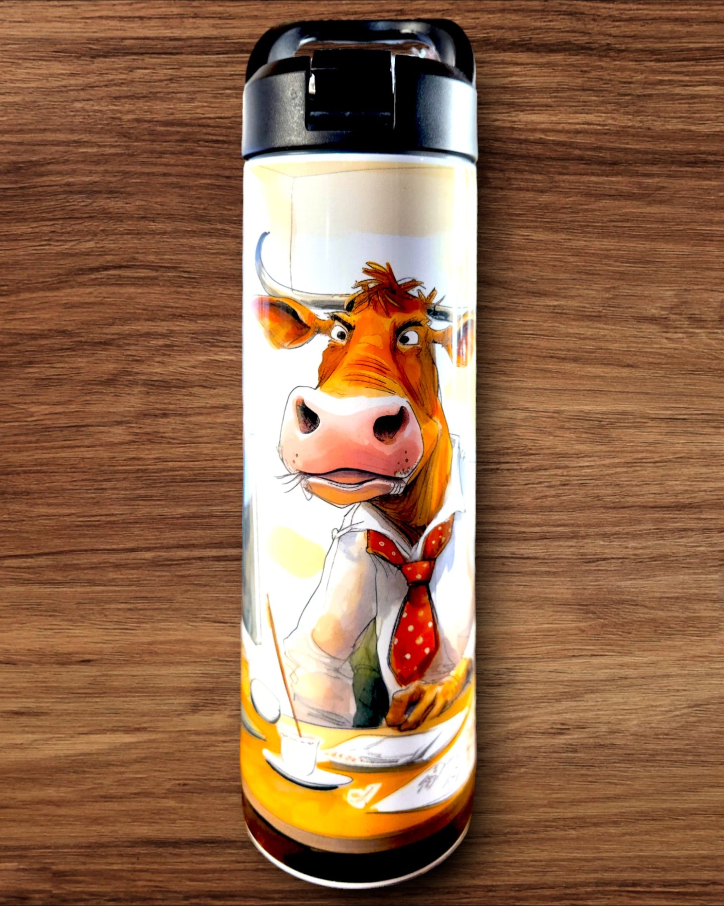 Office Cow Tumbler (20 Oz.)