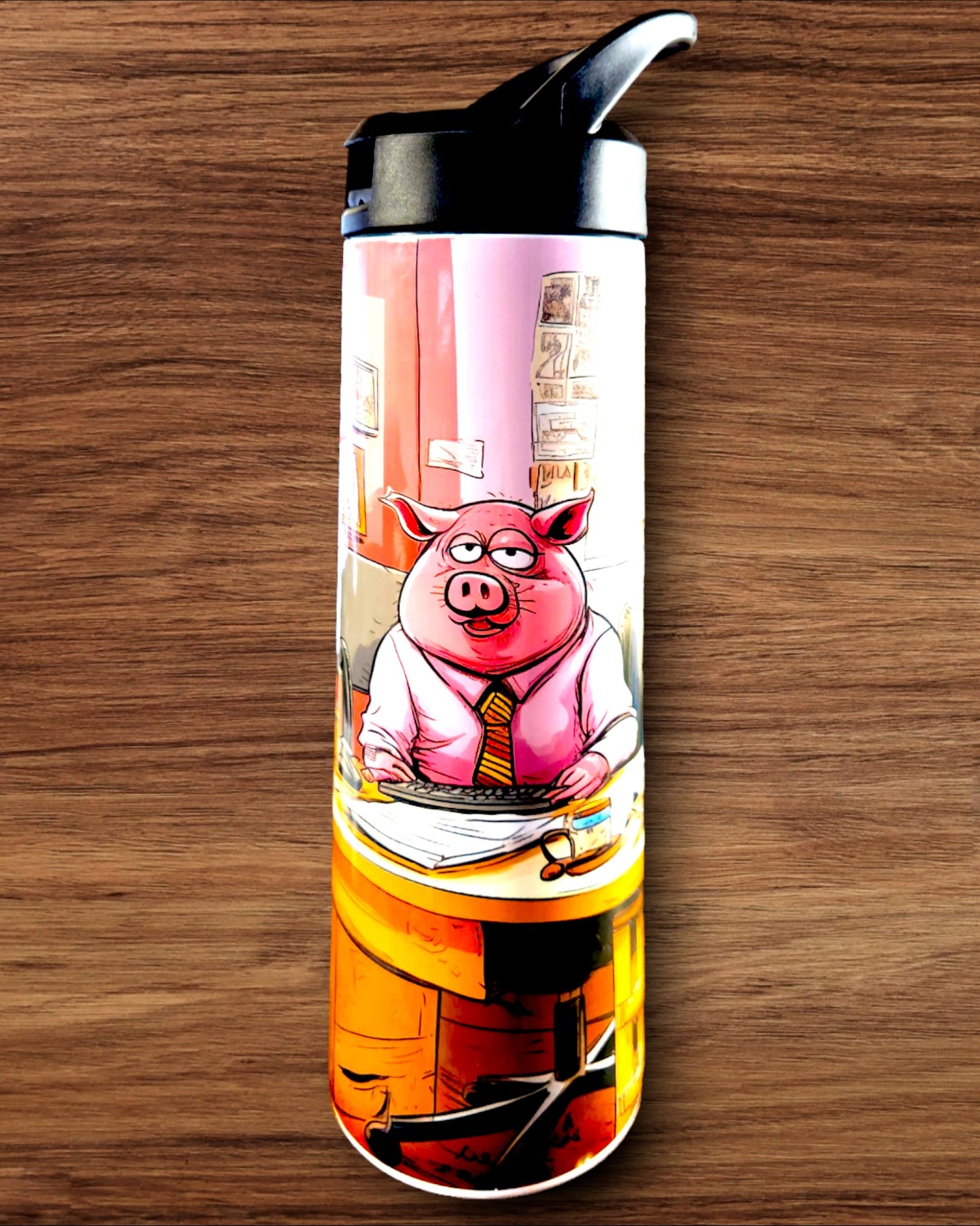 Office Pig Tumbler (20 Oz.)