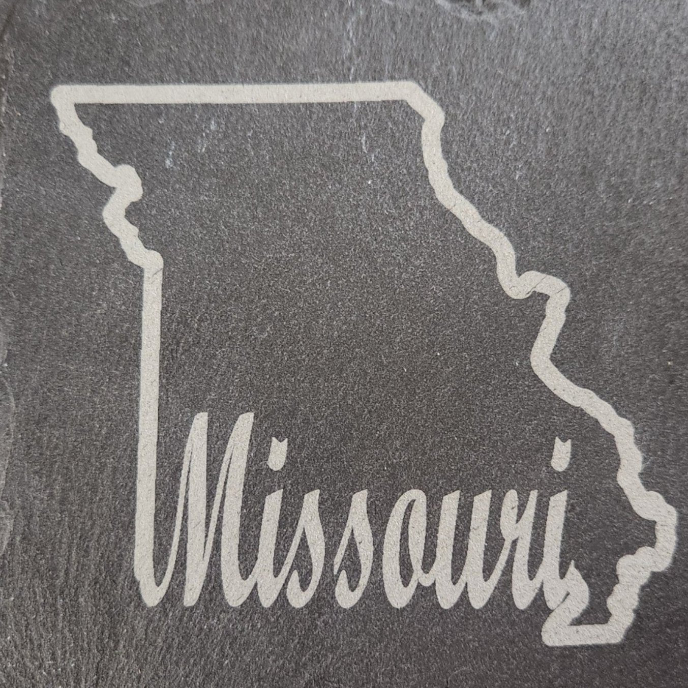 Slate Coaster "Missouri"