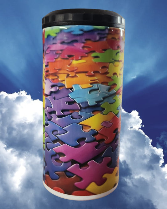 Mother's Day Can Coaster - "Best Mom Ever Puzzle Pieces"