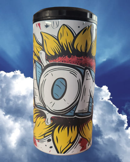 Mother's Day Can Coaster - "Mom in Flowers"