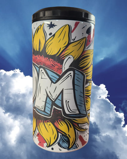 Mother's Day Can Coaster - "Mom in Flowers"