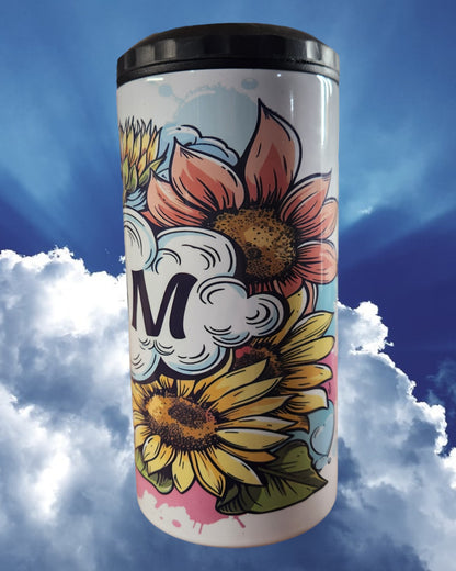 Mother's Day Can Coaster - "Mom in Pastel Flowers"