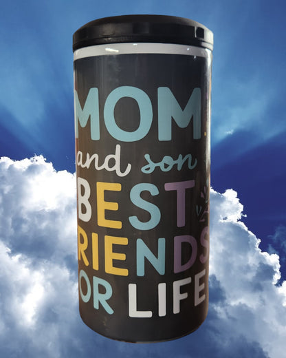 Mother's Day Can Coaster - "Mom and Son Bestie"