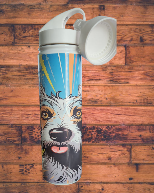 Dual Tumbler-Pop Art Shaggy Dog