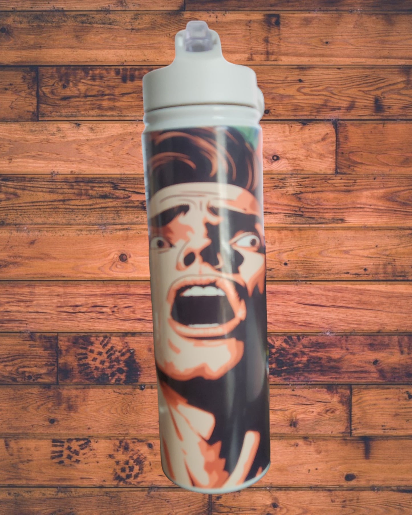 Dual Tumbler-Pop Art Stunned Man Stainless-Steel Tumbler