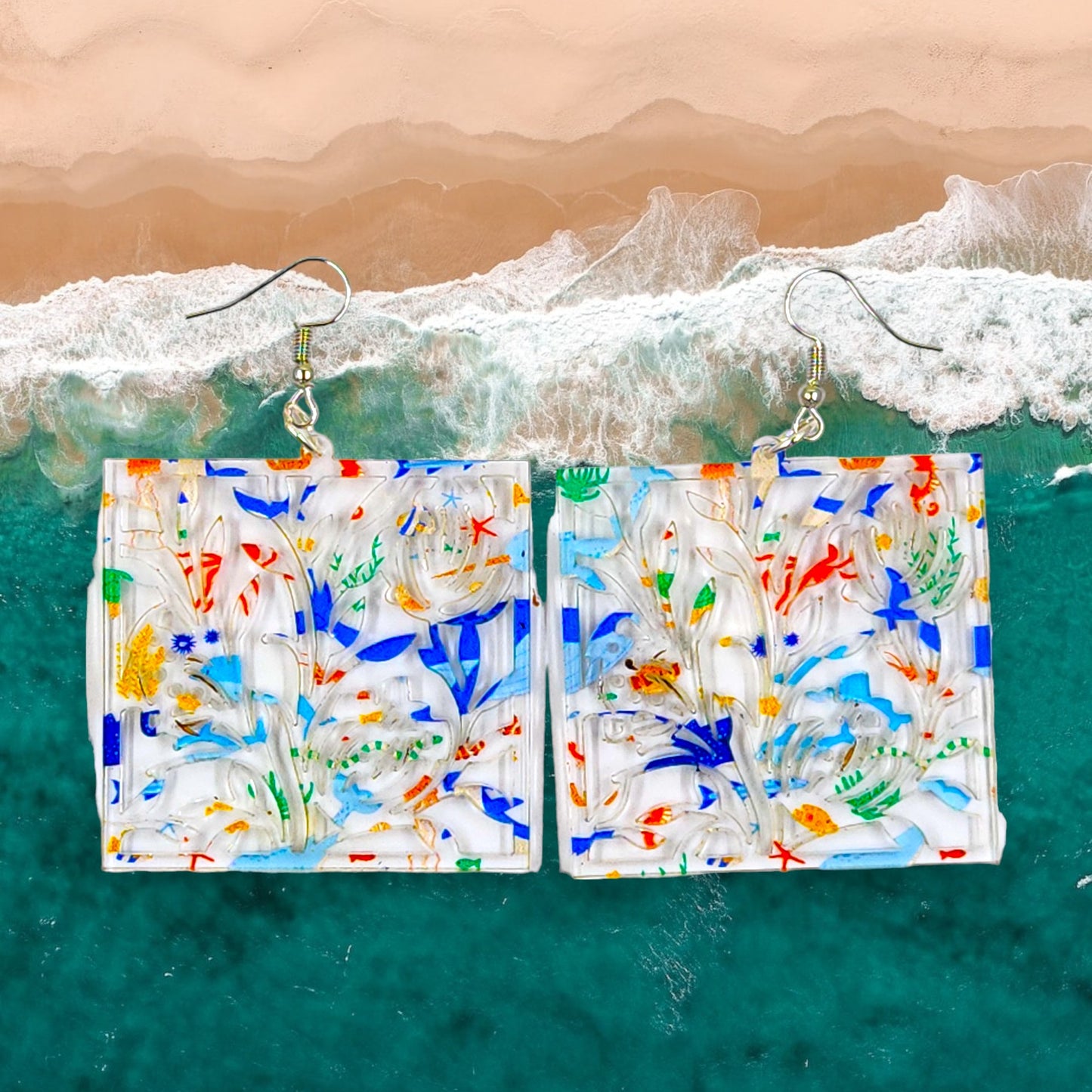 Ocean Life Dangle Earrings