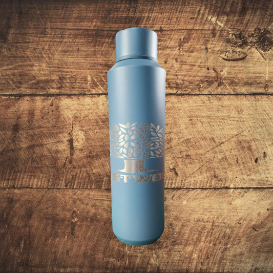 Blue Westwood Stainless-Steel Water Tumbler