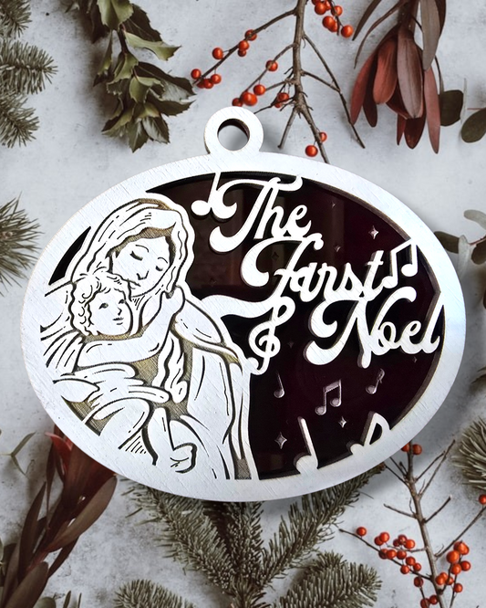 The First Noel Classic Christian Carol Ornament