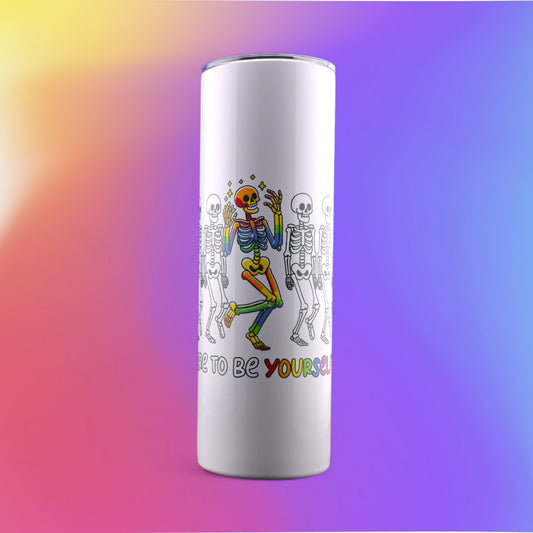 30 Oz "Dare to Be Yourself" Stainless-Steel Tumbler