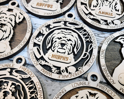 Adorable Dog Ornaments Pack 1