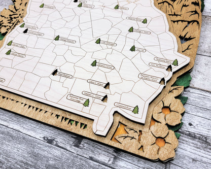 Georgia State Park Map