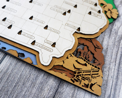Iowa State Park Map