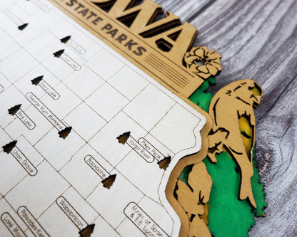 Iowa State Park Map